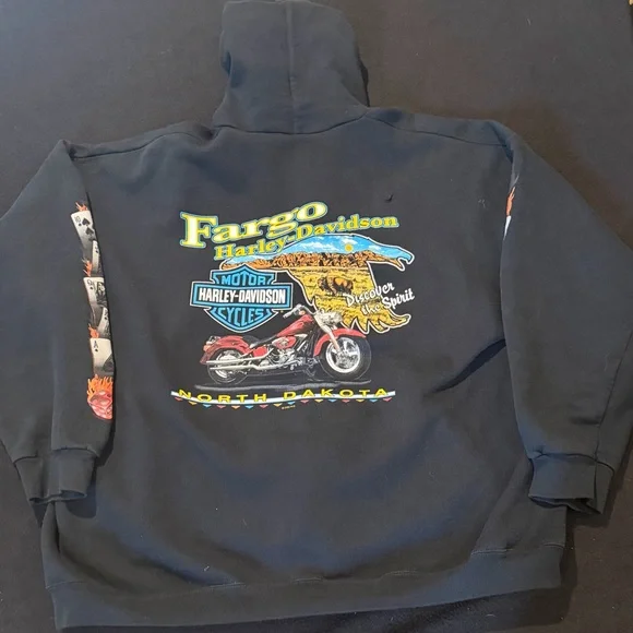 Harley Davidson Very Rare 2005 Fargo ND Flaming Dice With Card Sleeve Hits - Picture 8 of 15